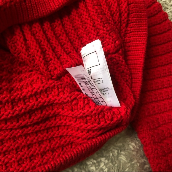 ba&sh Red Textured Cardigan - Picture 8 of 13